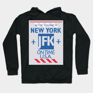 JFK aviation code Hoodie